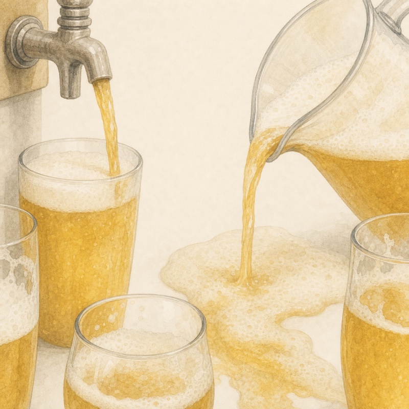 ビールを1つの器や個体に限定しない beer のイメージ