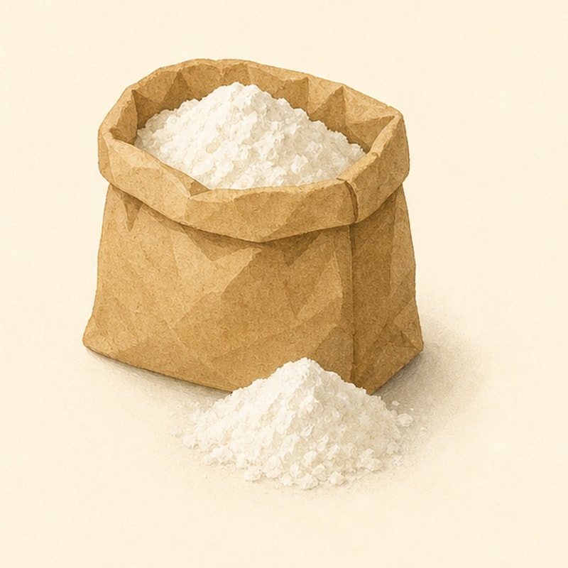 小麦粉を1つの器や個体に限定しない flour のイメージ