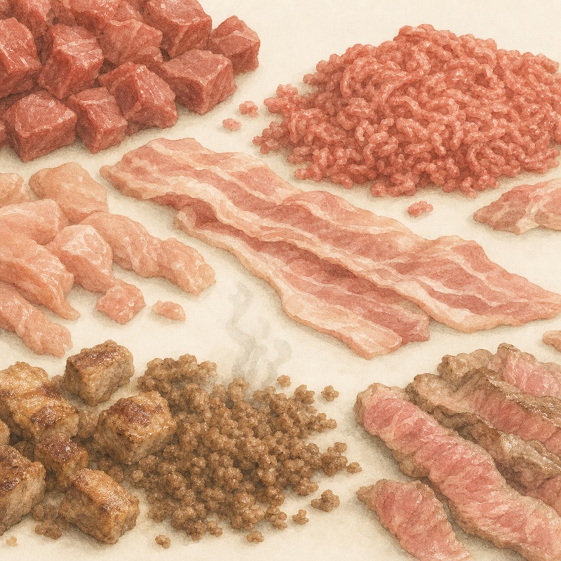 肉を1つの器や個体に限定しない meat のイメージ