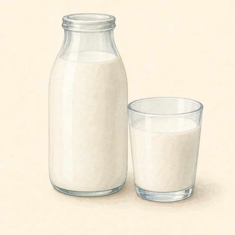 牛乳を1つの器や個体に限定しない milk のイメージ