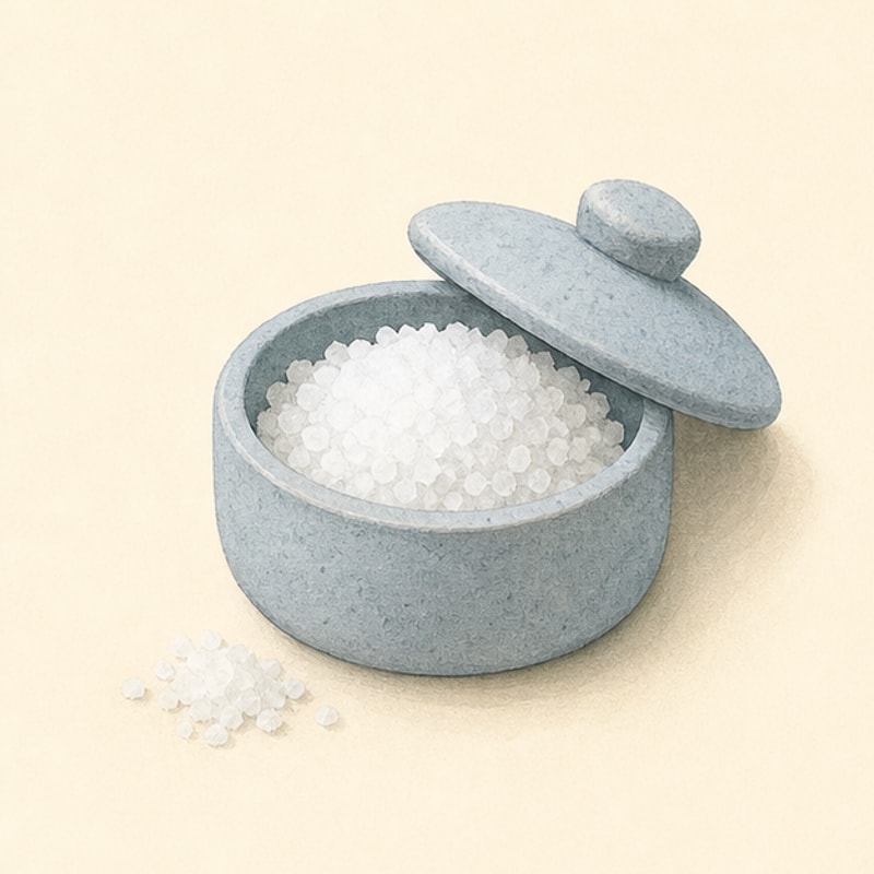 塩を1つの器や個体に限定しない salt のイメージ