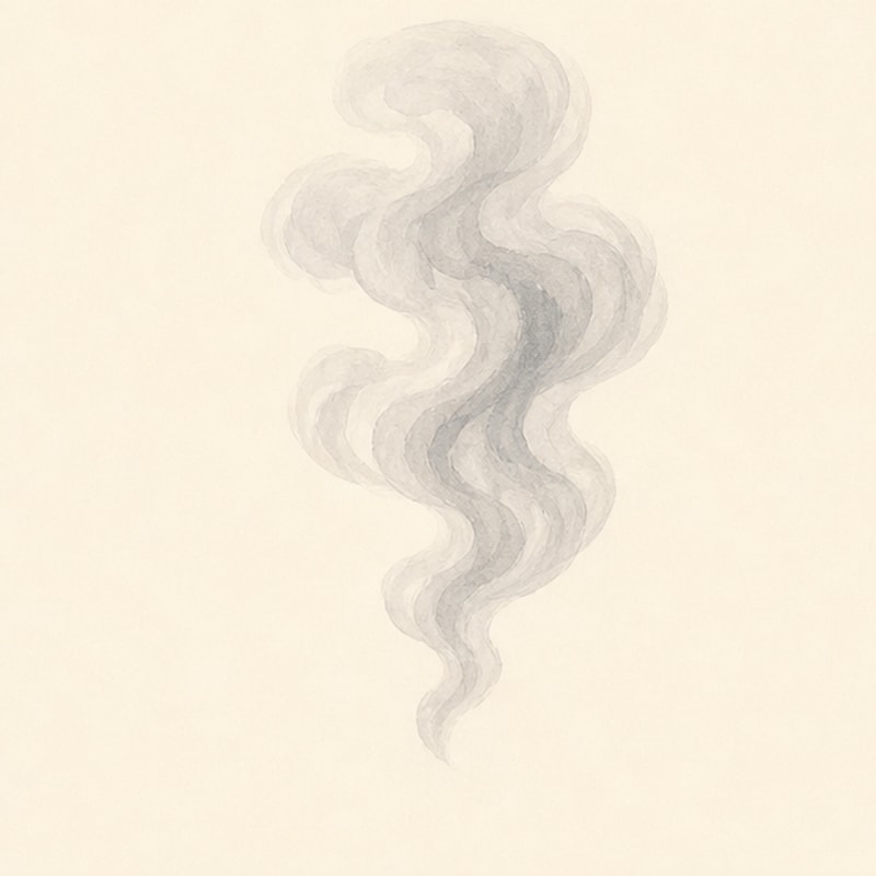 煙を1つの器や個体に限定しない smoke のイメージ