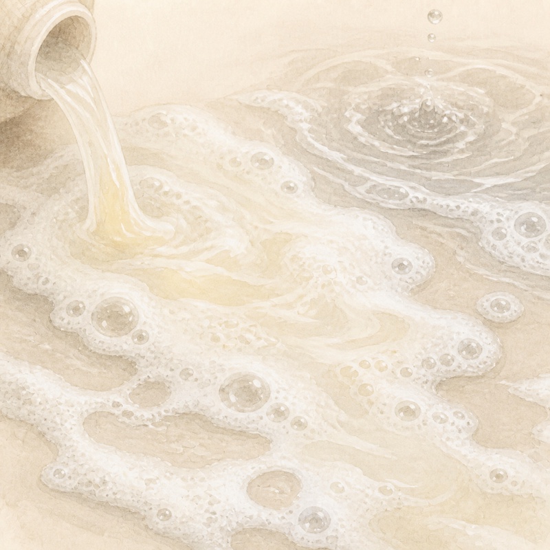 石けんを1つの器や個体に限定しない soap のイメージ