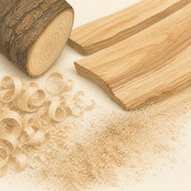 木材を1つの器や個体に限定しない wood のイメージ